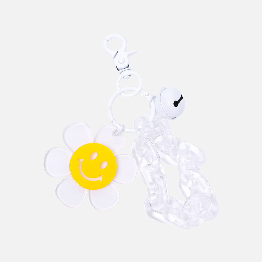 Stroberi Flower Character Keychain