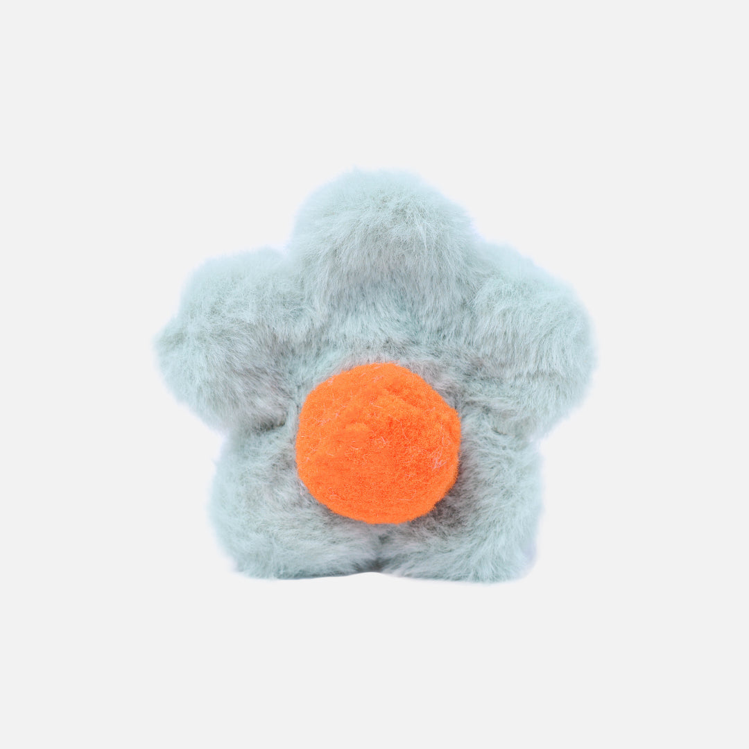 Stroberi Fur Flower Hair Clip
