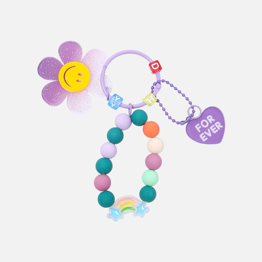 Stroberi Flower Character Keychain