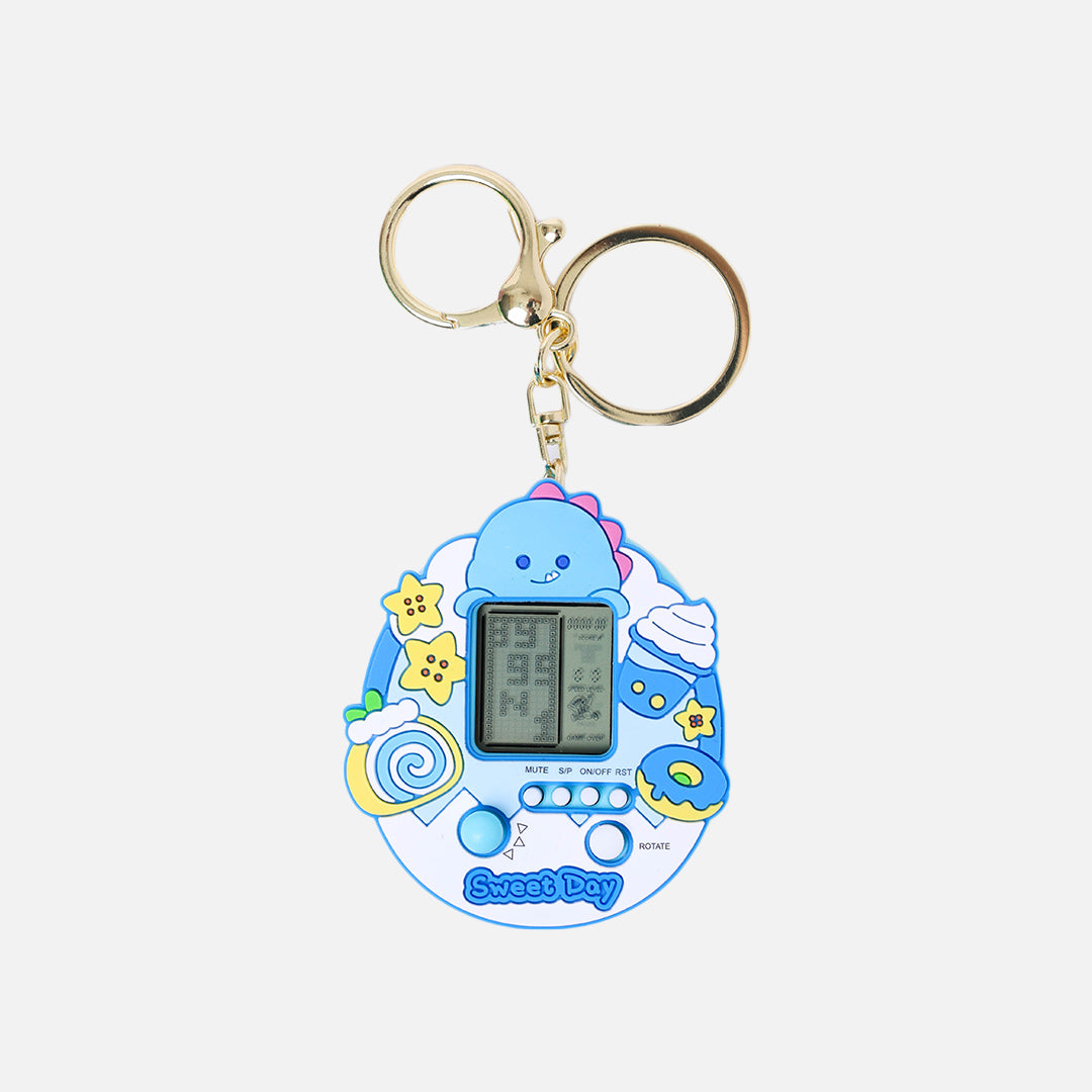 Stroberi Dinosaur Game Keychain