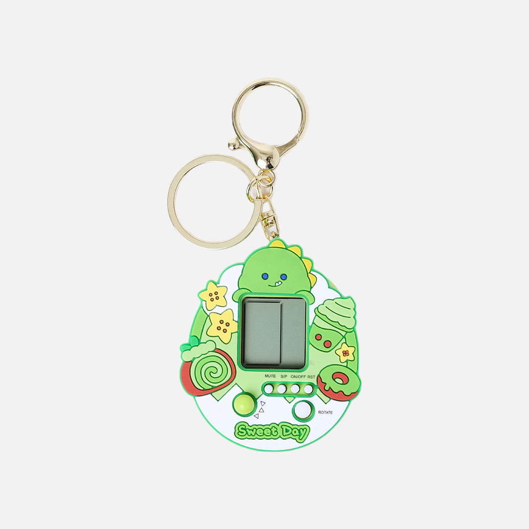 Stroberi Dinosaur Game Keychain