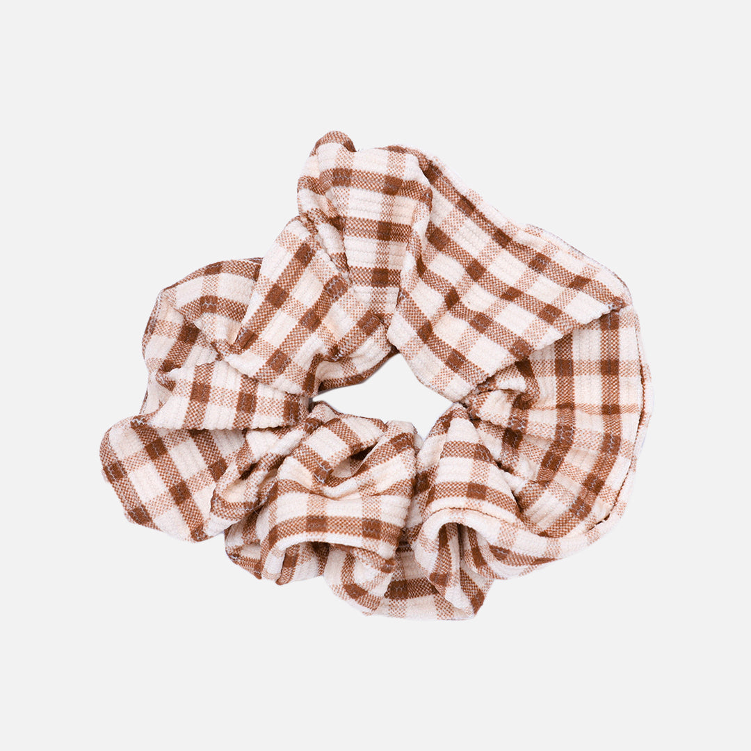 Stroberi Scrunchie Corduroy Hair Tie