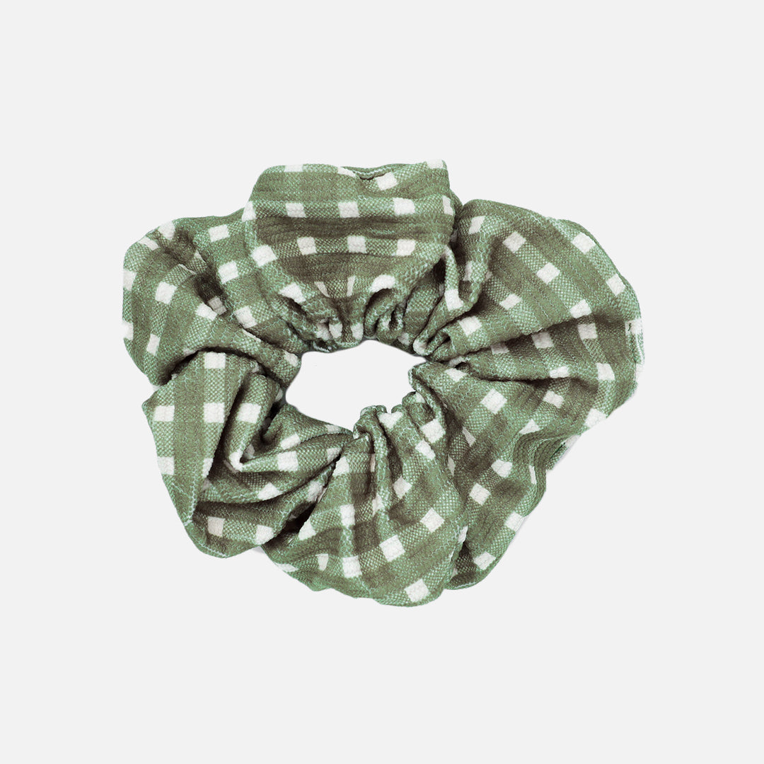 Stroberi Scrunchie Corduroy Hair Tie