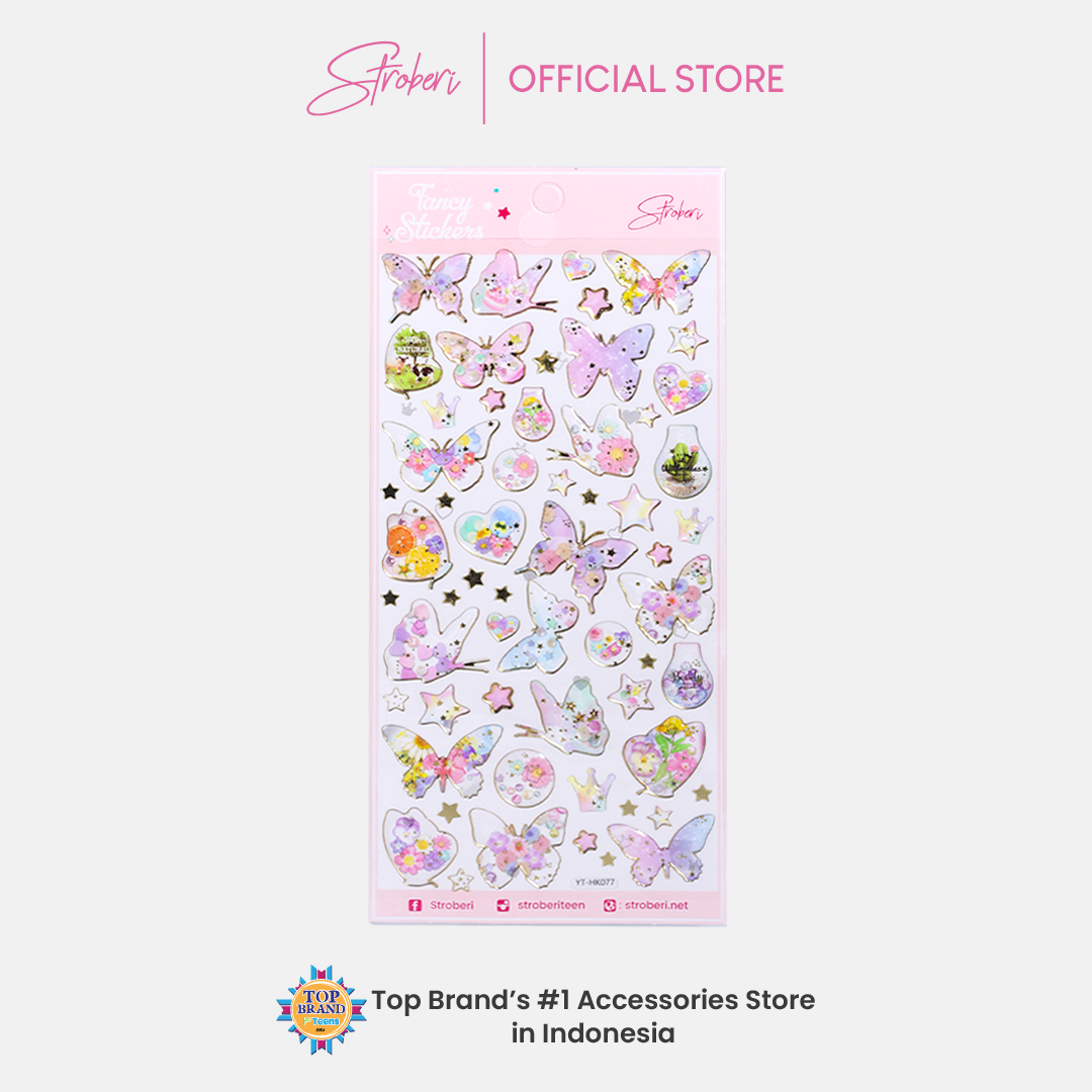 Stroberi Character Sticker -1