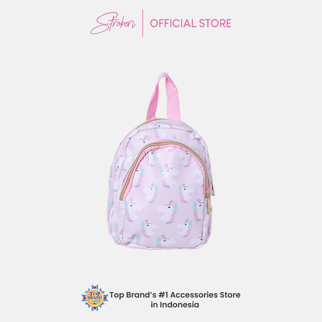 Stroberi Cartoon Mini Backpack
