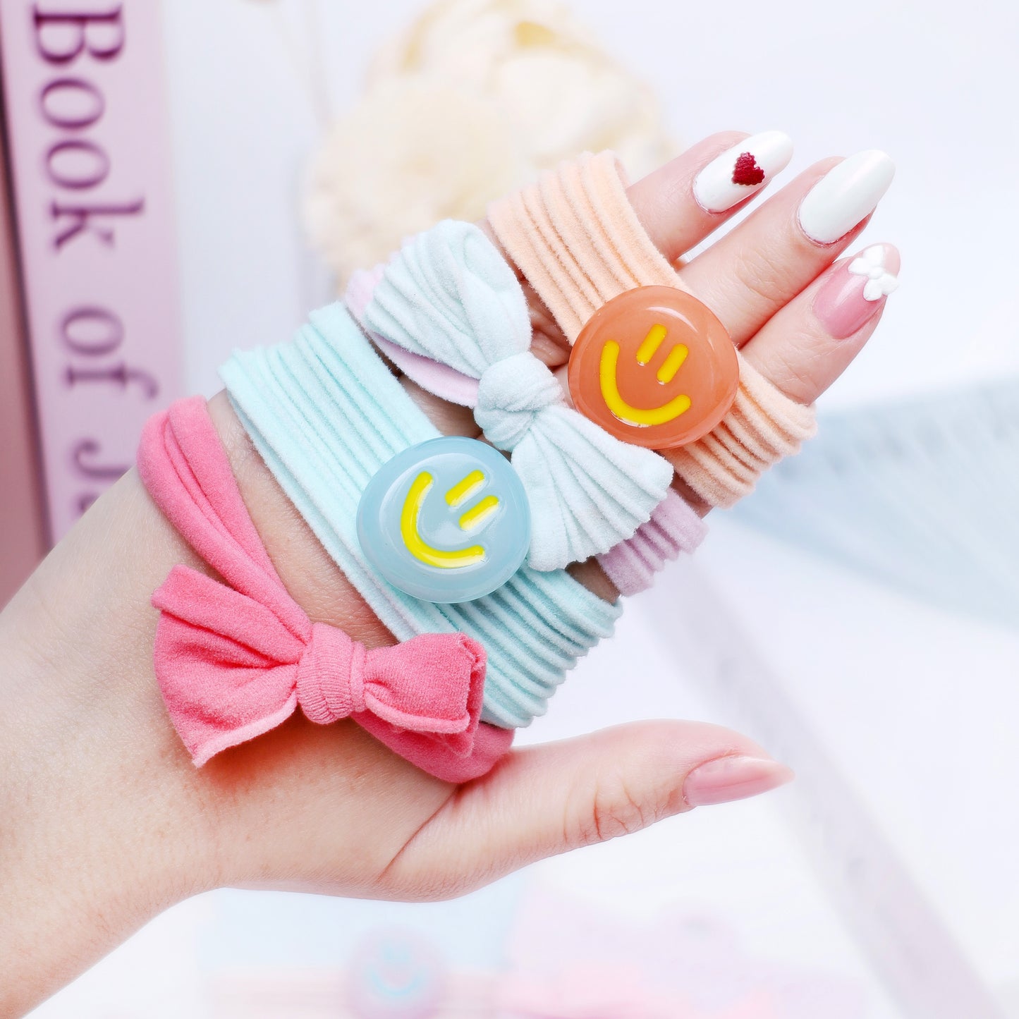 Stroberi Elastic Cute Set Hair Ties