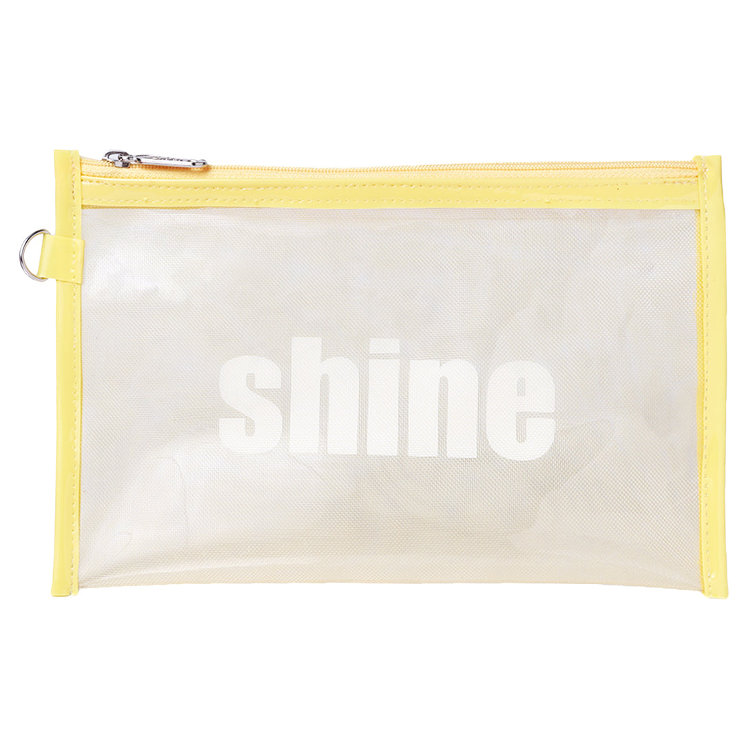 Stroberi Colorful Net Pencil Case