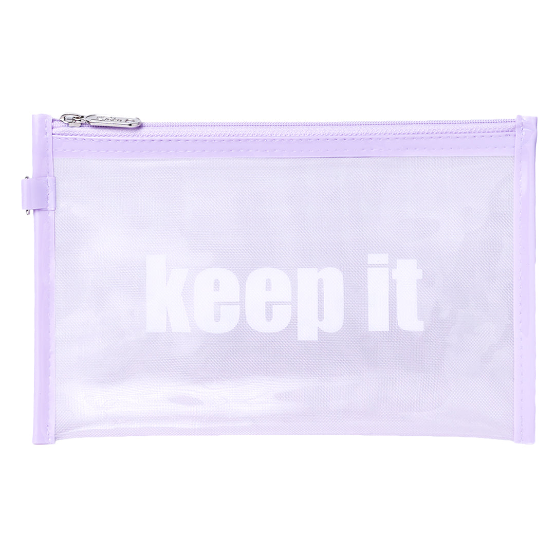 Stroberi Colorful Net Pencil Case