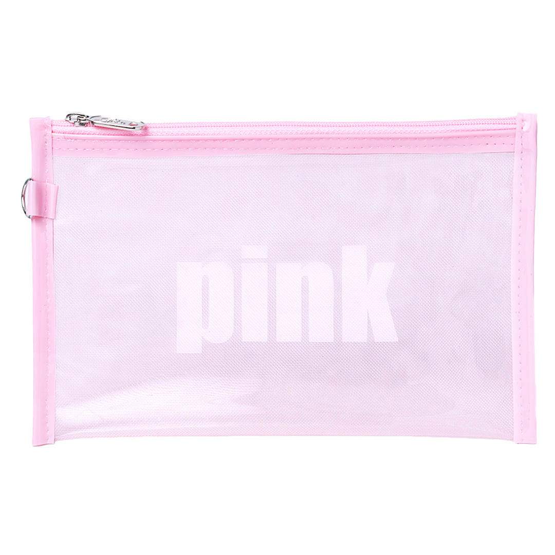 Stroberi Colorful Net Pencil Case