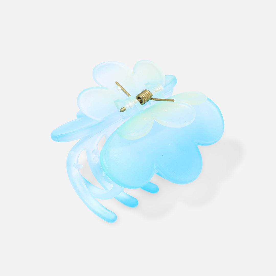 Stroberi Rainbow Color Butterfly & Flower Hair Clip