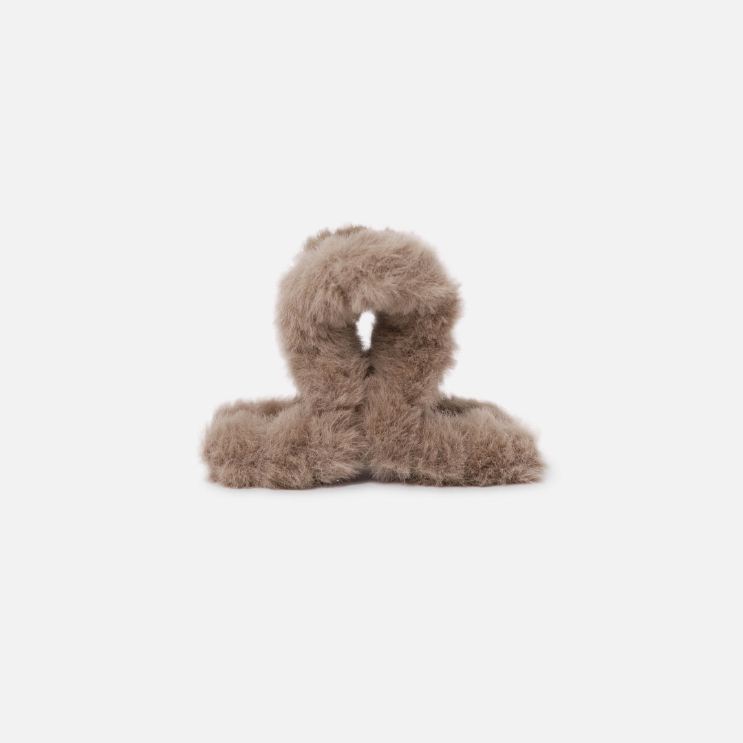 Stroberi Fur Shape Hair Clip