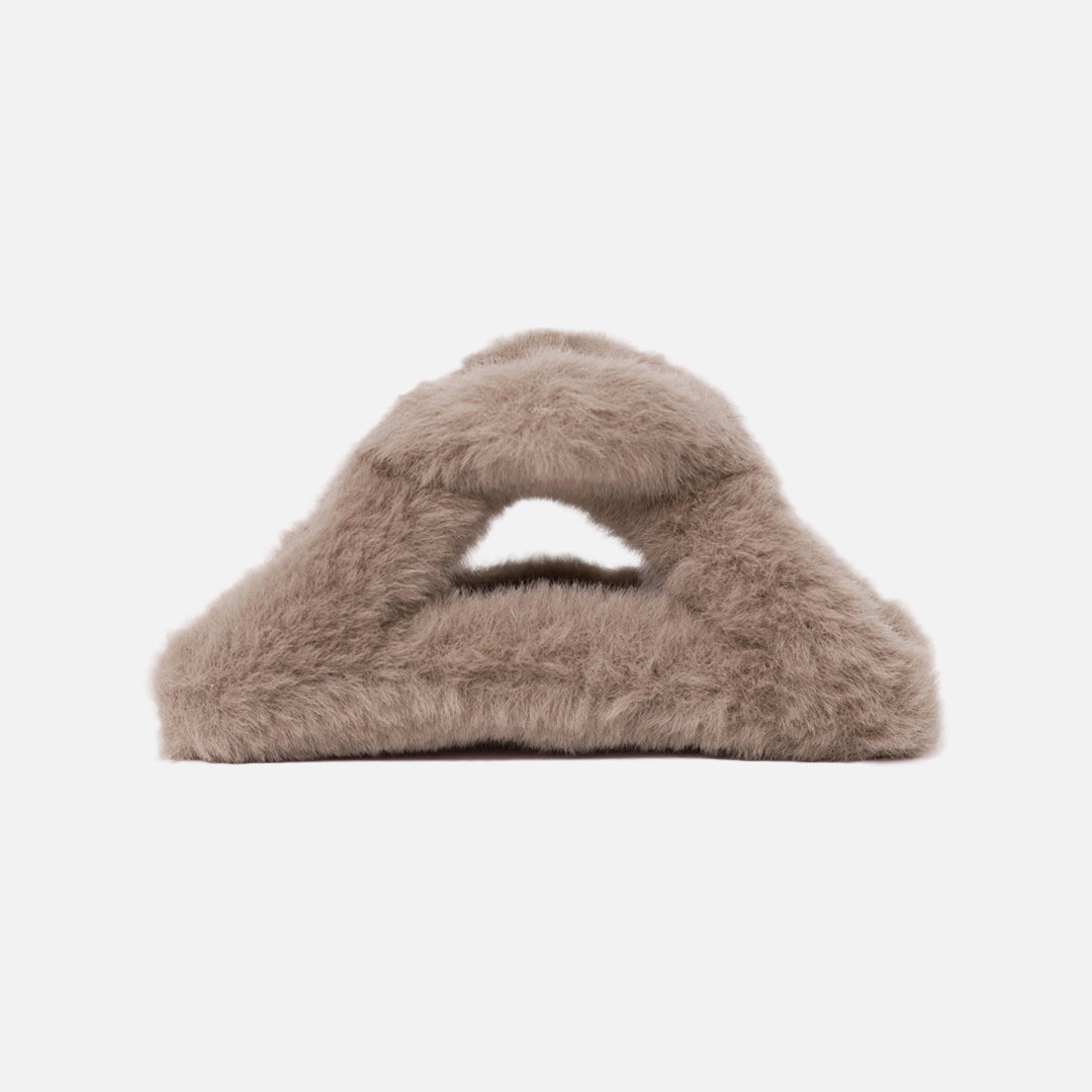 Stroberi Fur Shape Hair Clip