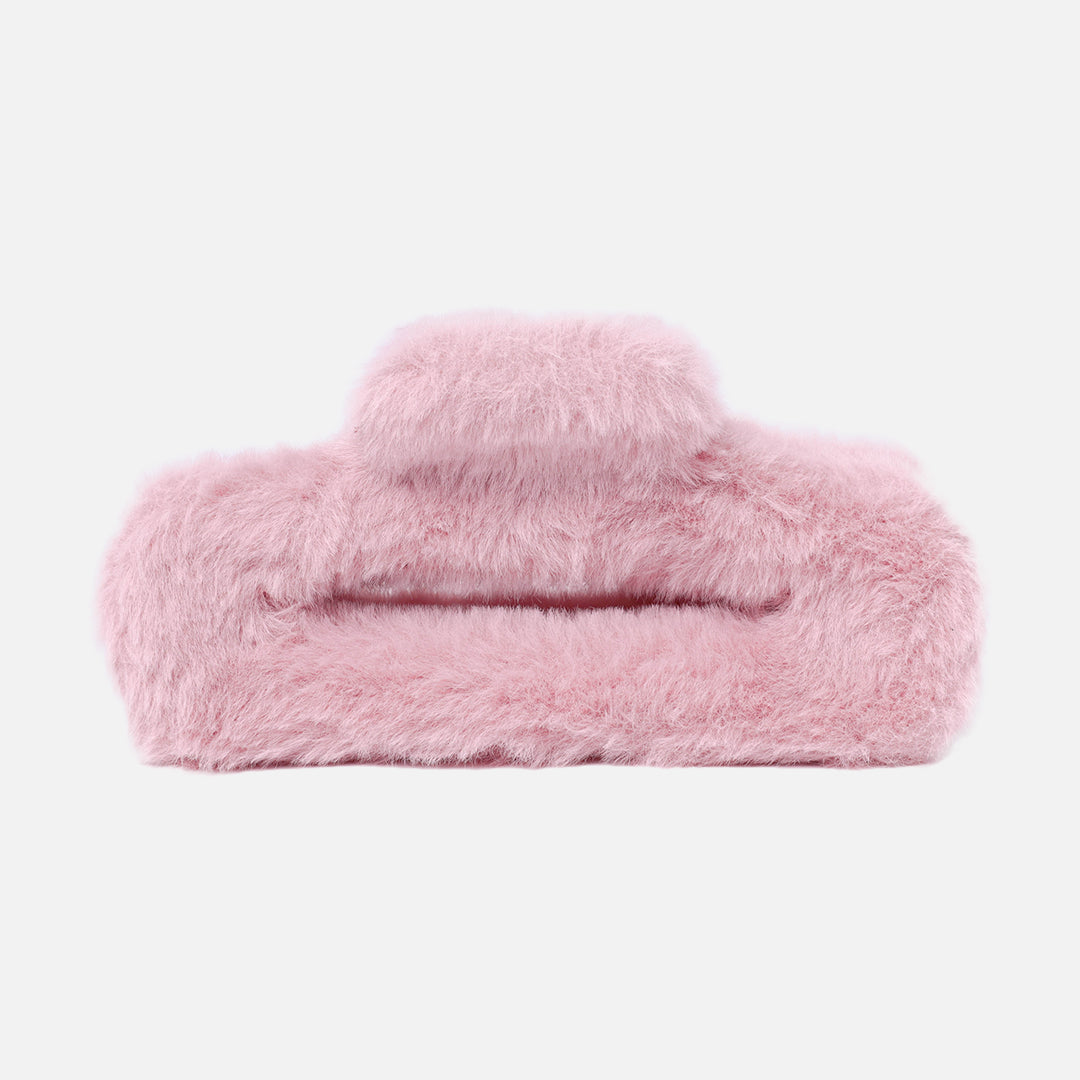 Stroberi Fur Shape Hair Clip