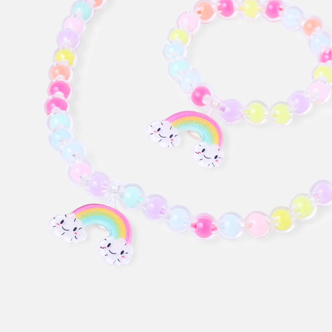 Stroberi Bracelet & Necklace Beads Color Set