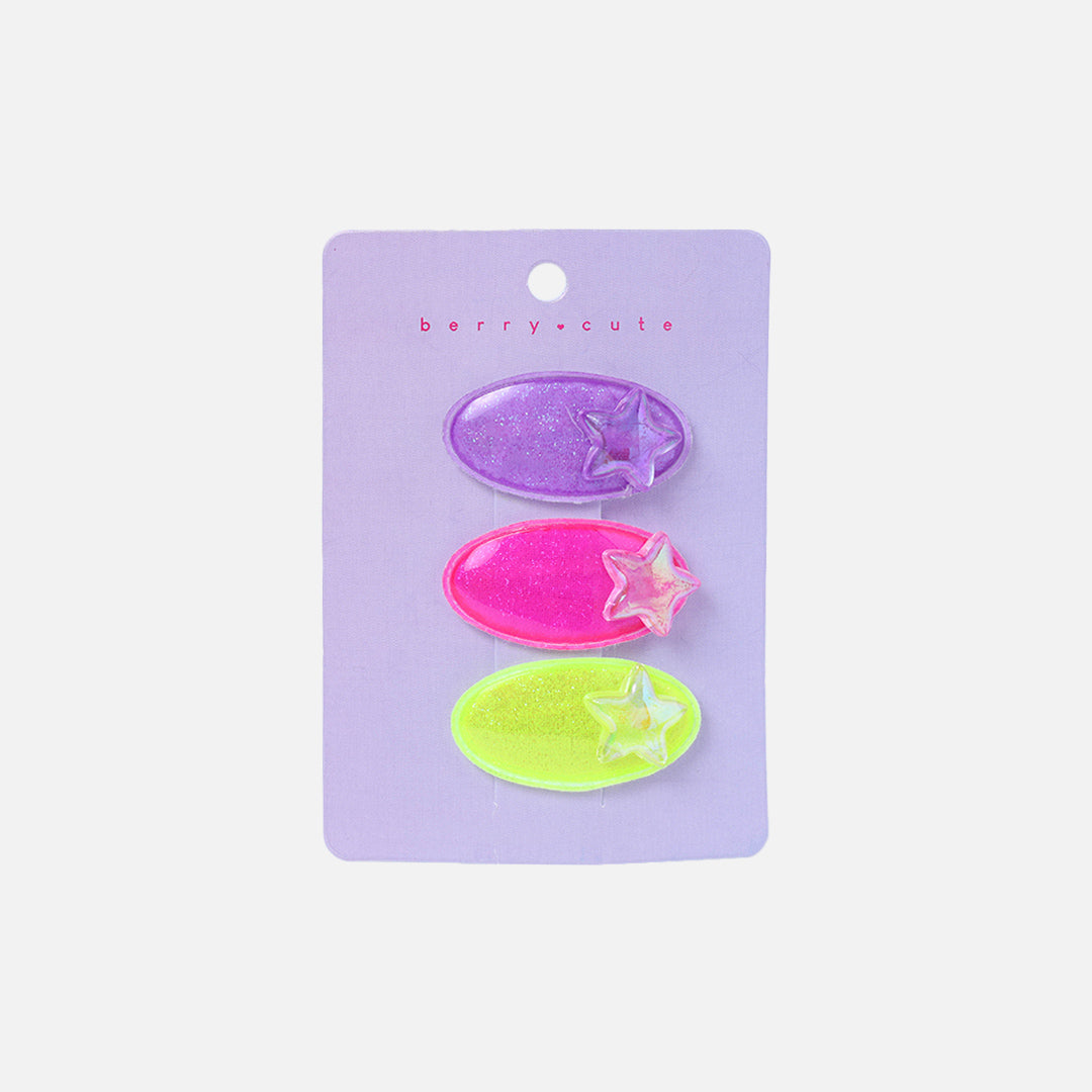 Stroberi Cute Cartoon Snap Clip - Oval