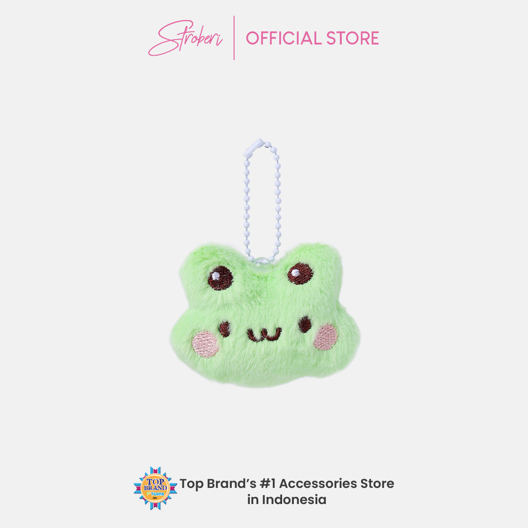 Stroberi Fur Character Keychain