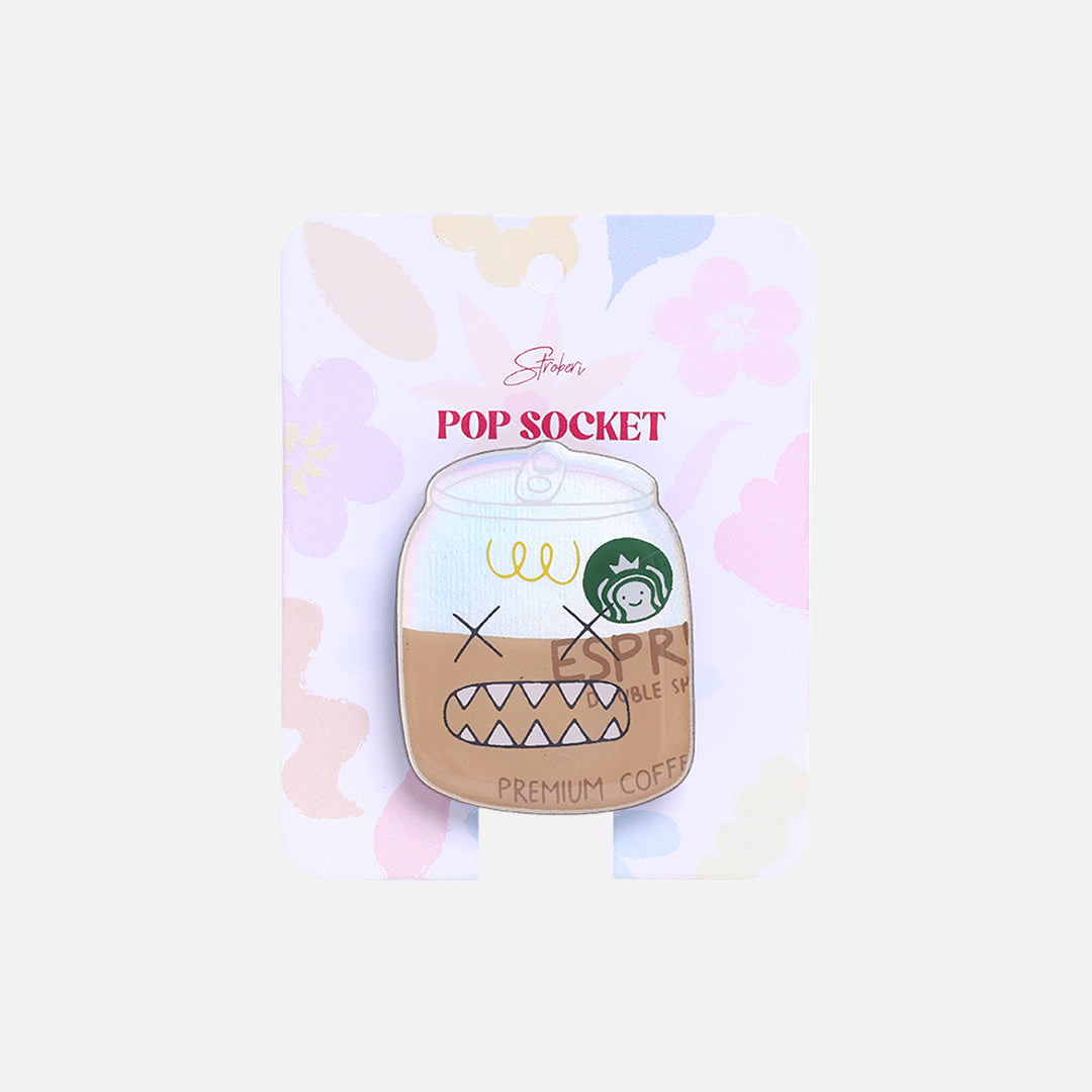 Stroberi Clear Line Popsocket Series
