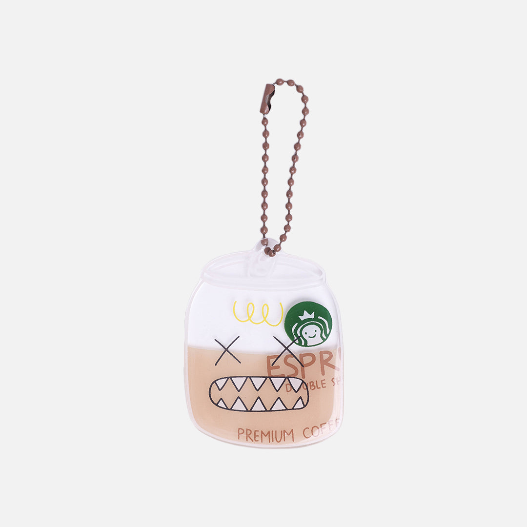 Stroberi Clear Line Keychain