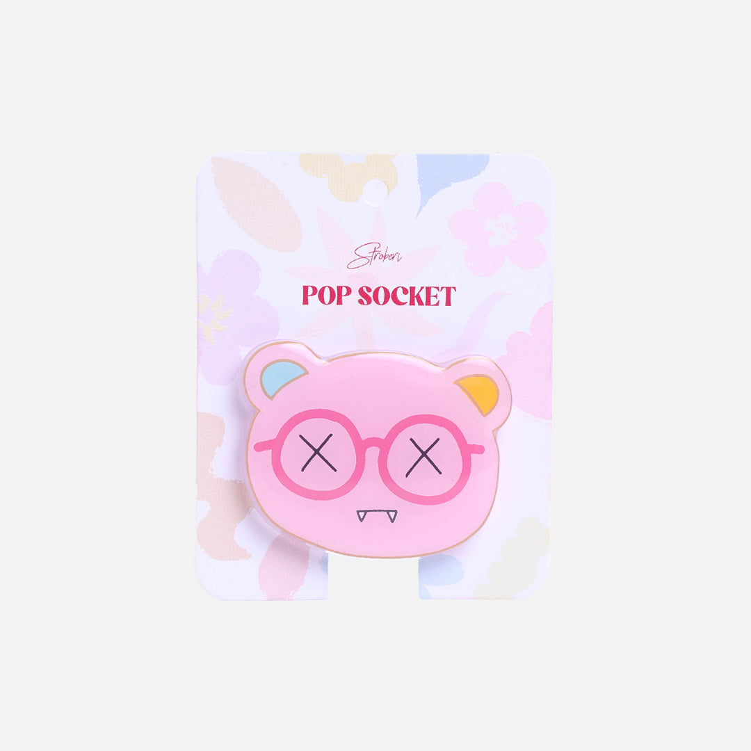 Stroberi Clear Line Popsocket Series