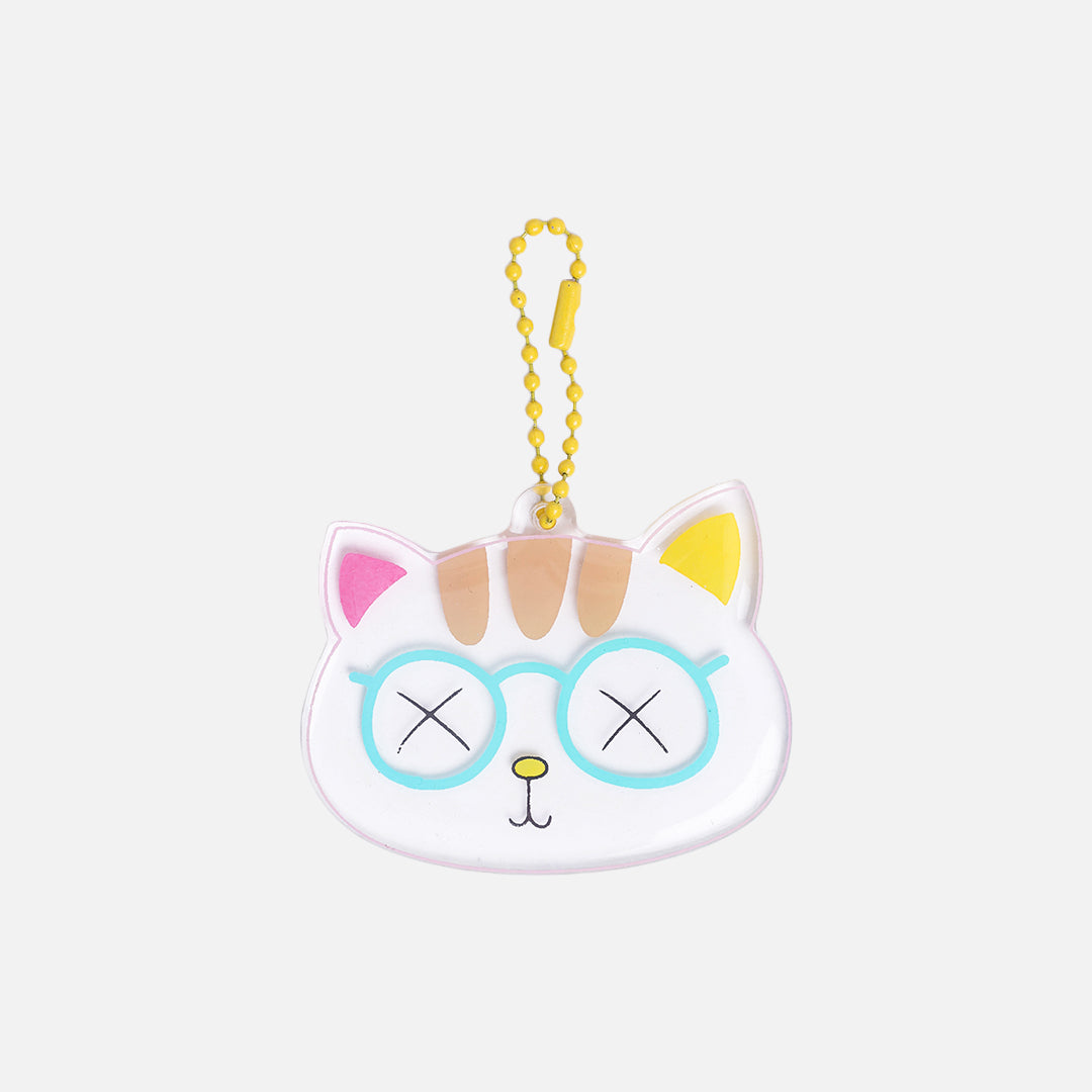 Stroberi Clear Line Keychain