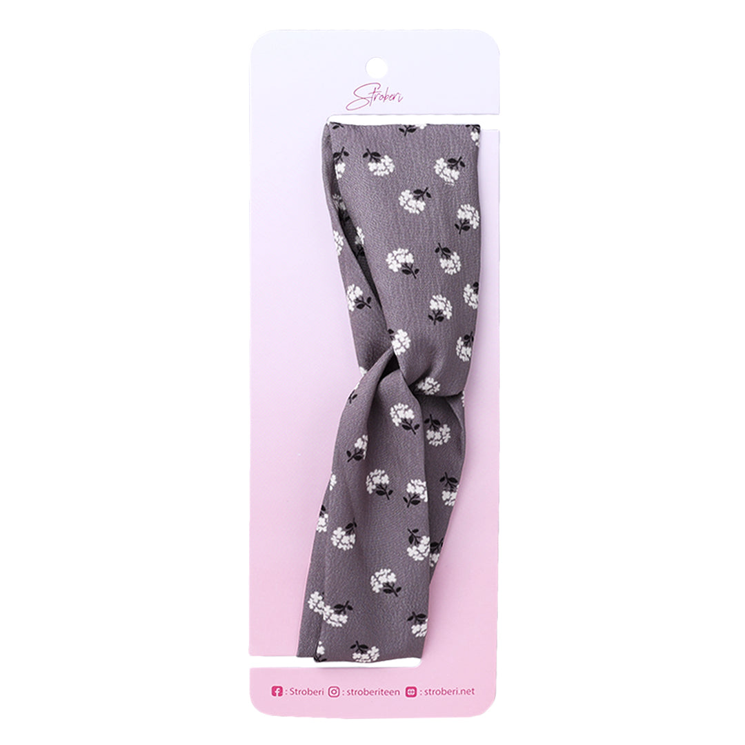 Stroberi Flower Fabric Headband