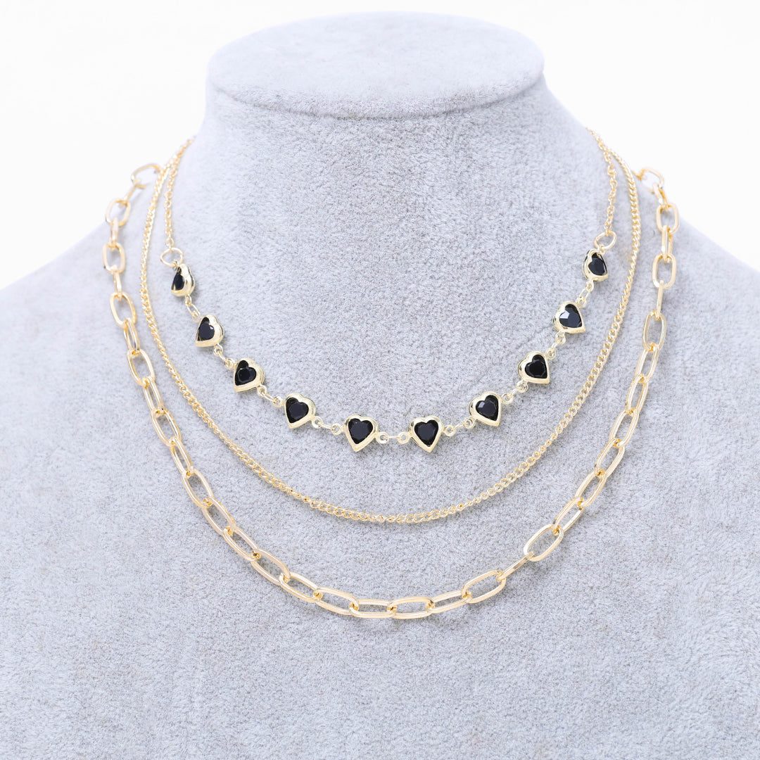 Stroberi New Gold Chain Necklace