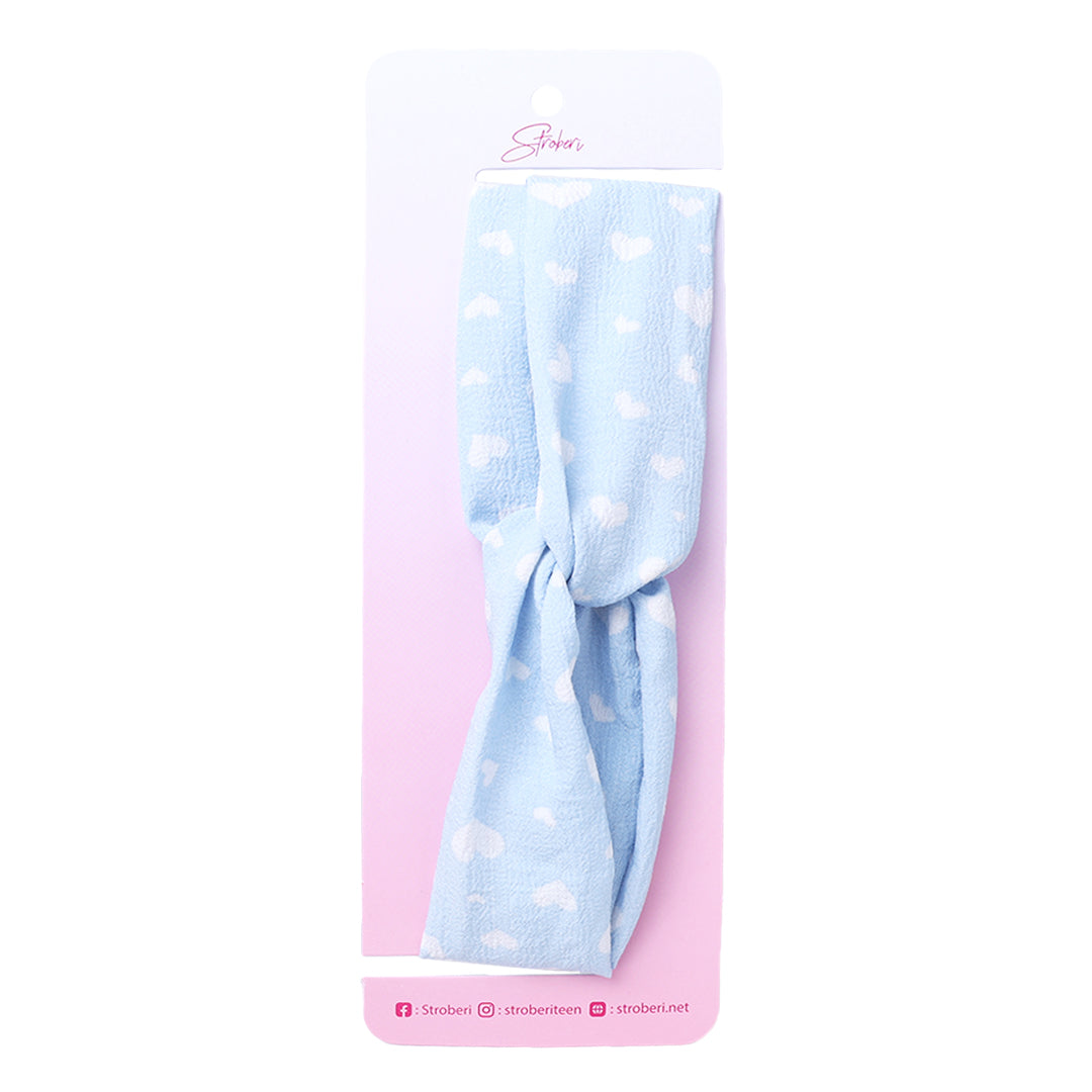 Stroberi Knot Fabric Headband -1