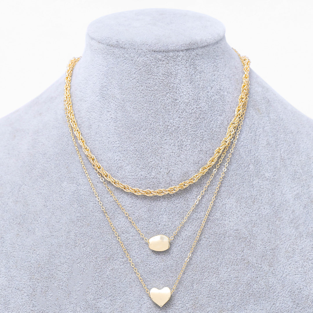 Stroberi New Gold Chain Necklace