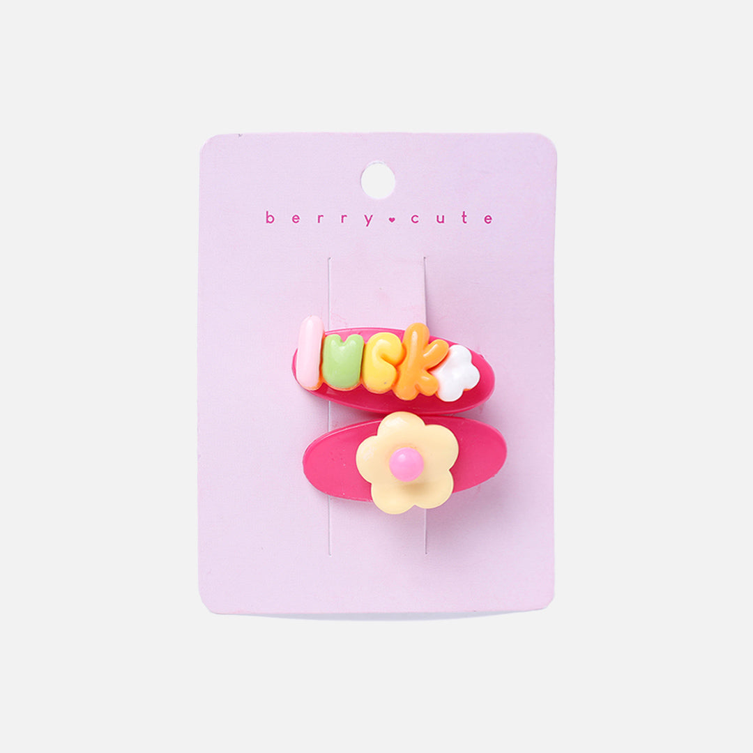 Stroberi Cute Cartoon Hair Clip - Oval