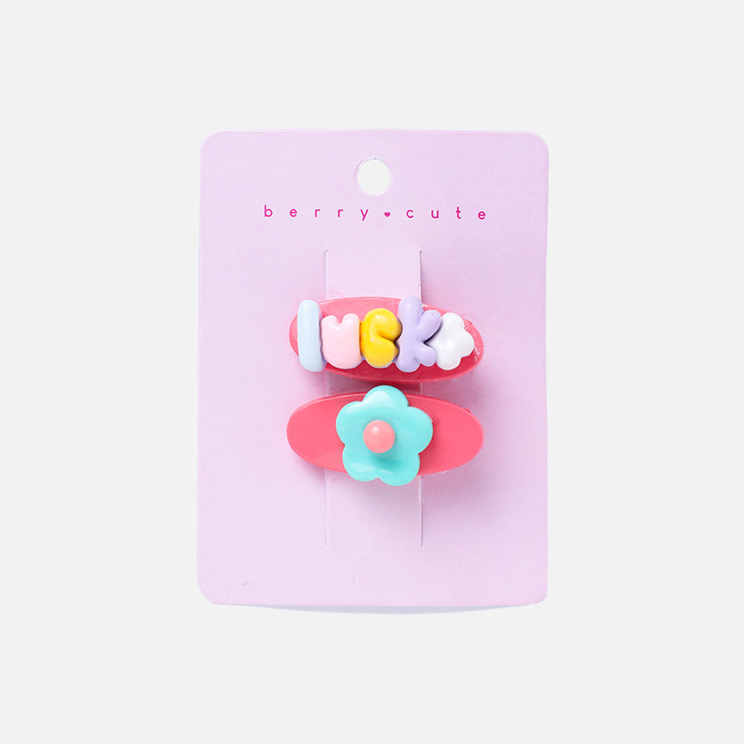 Stroberi Cute Cartoon Hair Clip - Oval