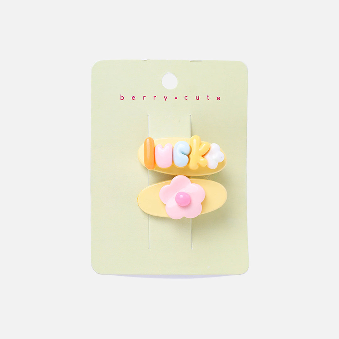 Stroberi Cute Cartoon Hair Clip - Oval