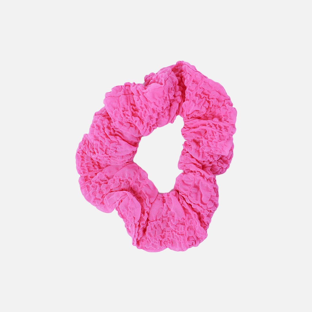 Stroberi Scunchie Crinkle Hair Tie