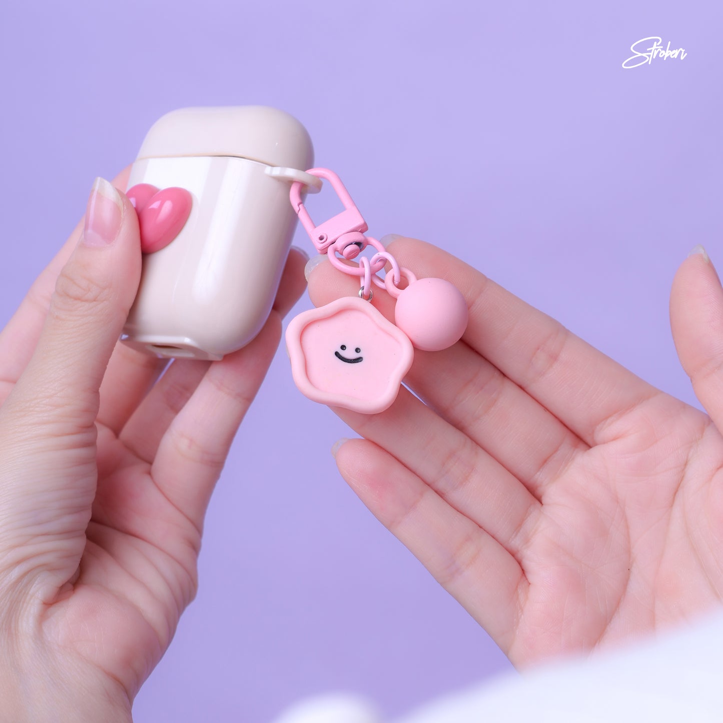 Stroberi Colorful Character Keychain -3