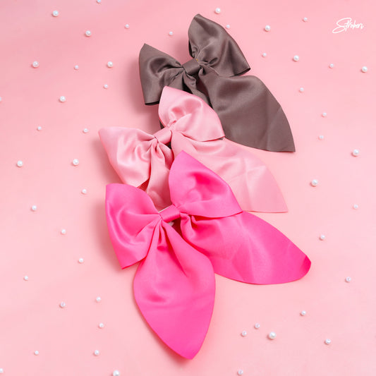 Stroberi New Satin Coquette Hair Clip