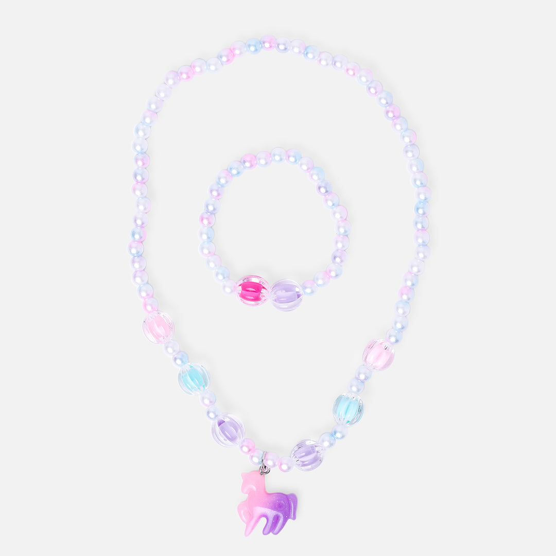 Stroberi Bracelet & Necklace Beads Color Set