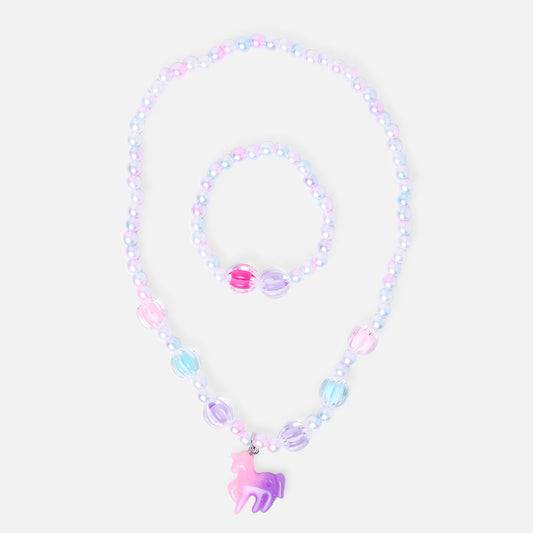 Stroberi Bracelet & Necklace Beads Color Set