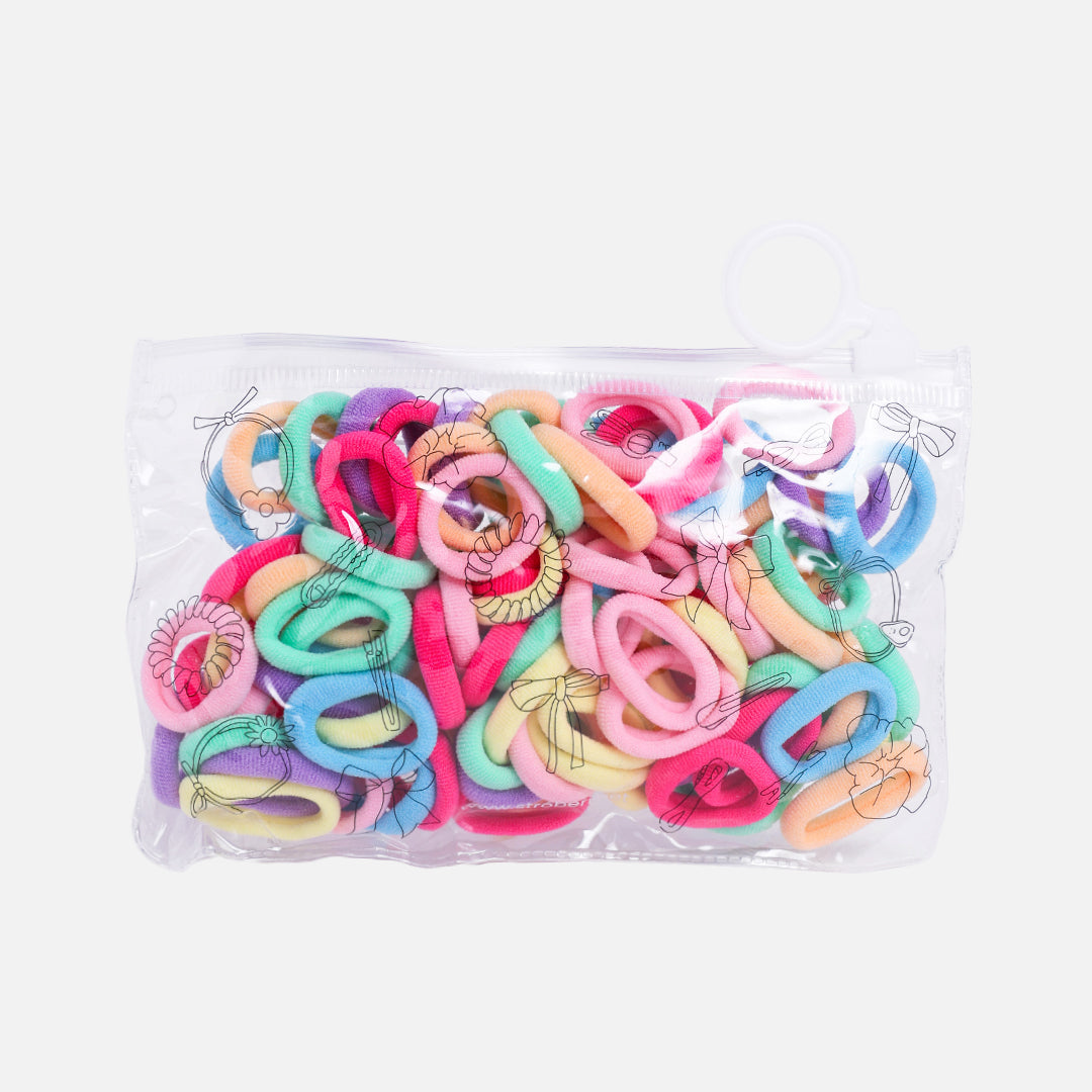 Stroberi Mini Towel Color Hair Tie Set