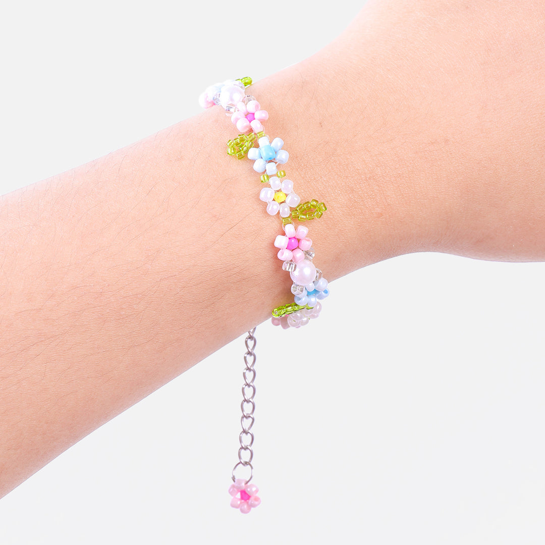 Stroberi Colorful Flower Bracelet Beads