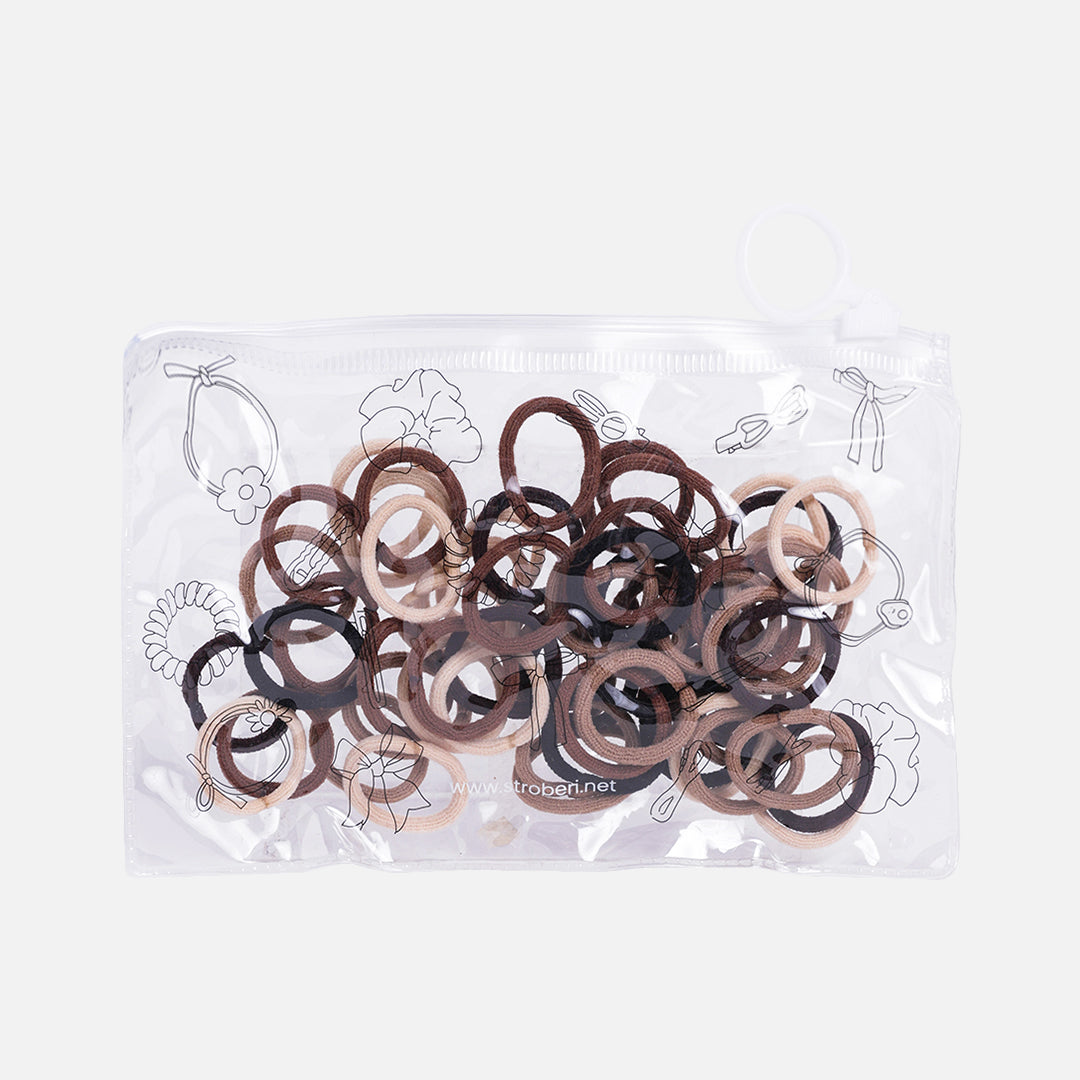Stroberi Mini Towel Color Hair Tie Set