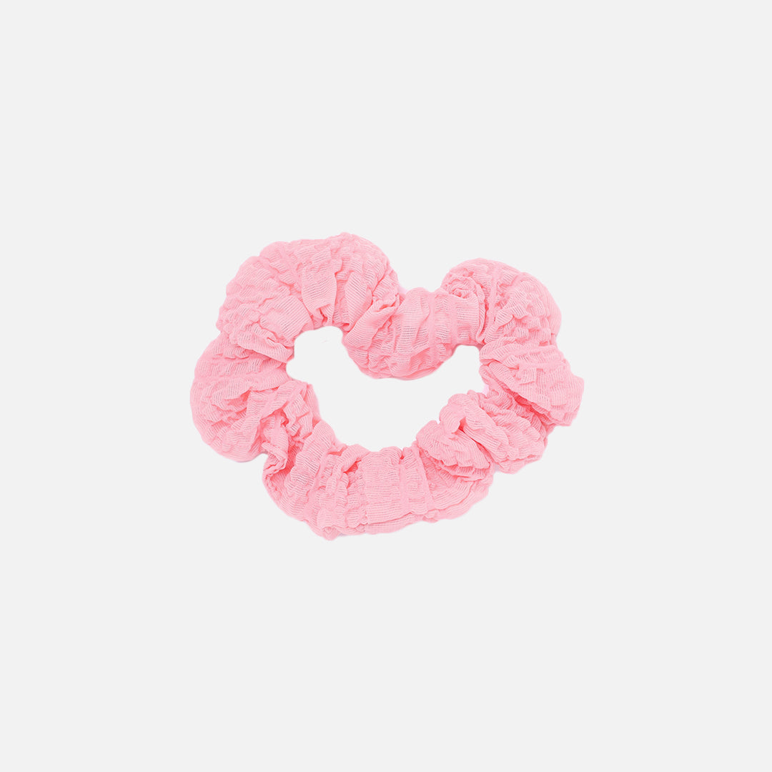 Stroberi Scunchie Crinkle Hair Tie