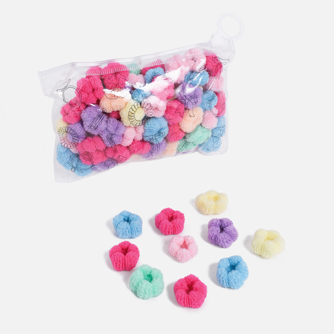 Stroberi Mini Towel Color Hair Tie Set