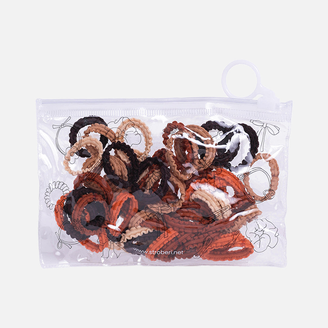 Stroberi Mini Towel Color Hair Tie Set