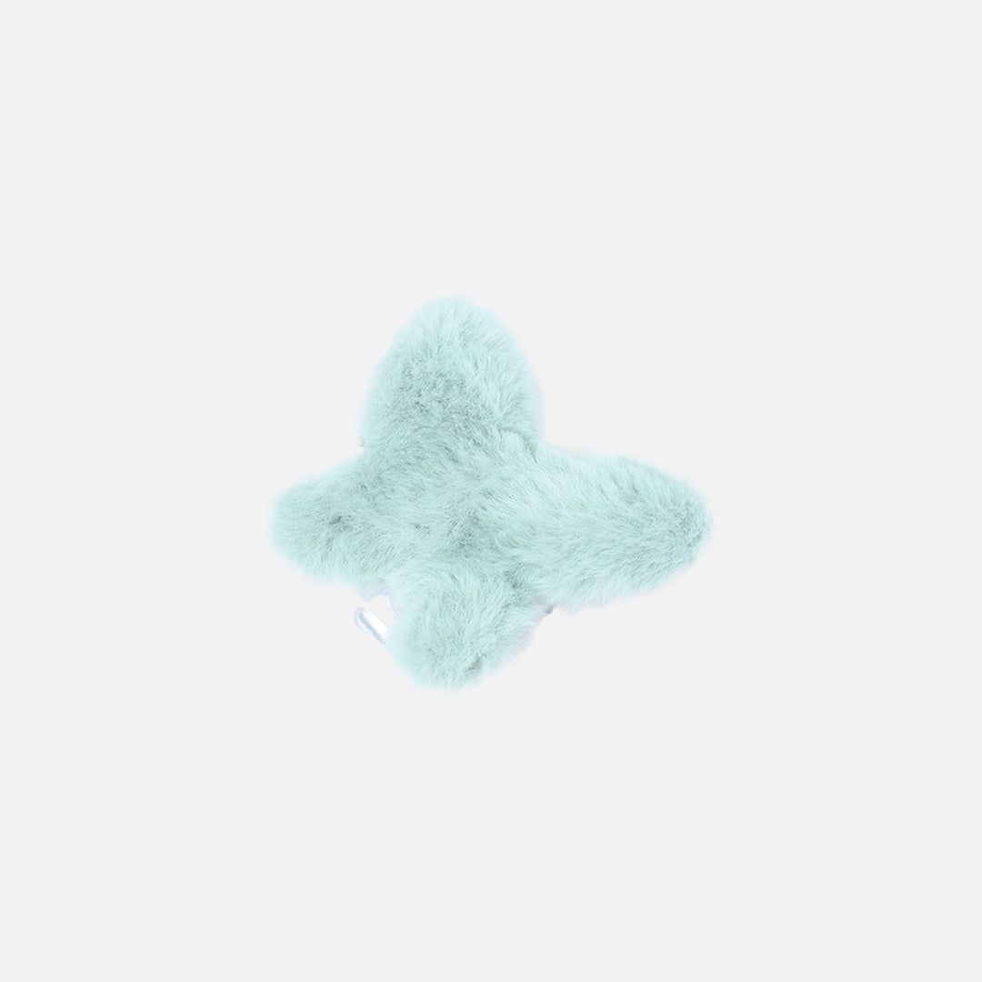 Stroberi Fur Butterfly Hair Clip