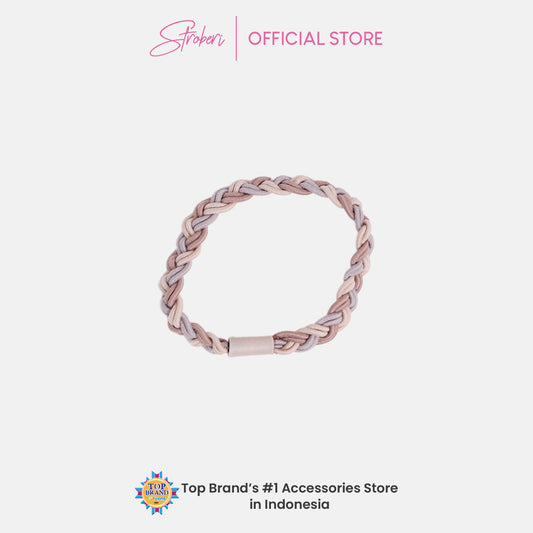 Stroberi Braid Mix Simple Color Hair Tie