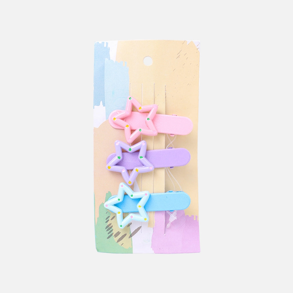 Stroberi Star Dot Hair Clip