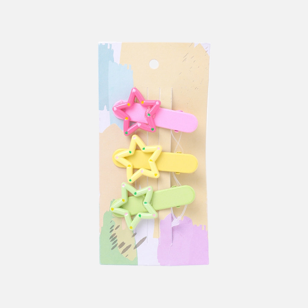 Stroberi Star Dot Hair Clip