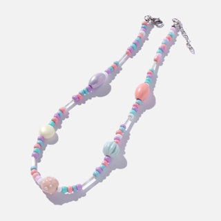 Stroberi Beads Colorful Necklace -3