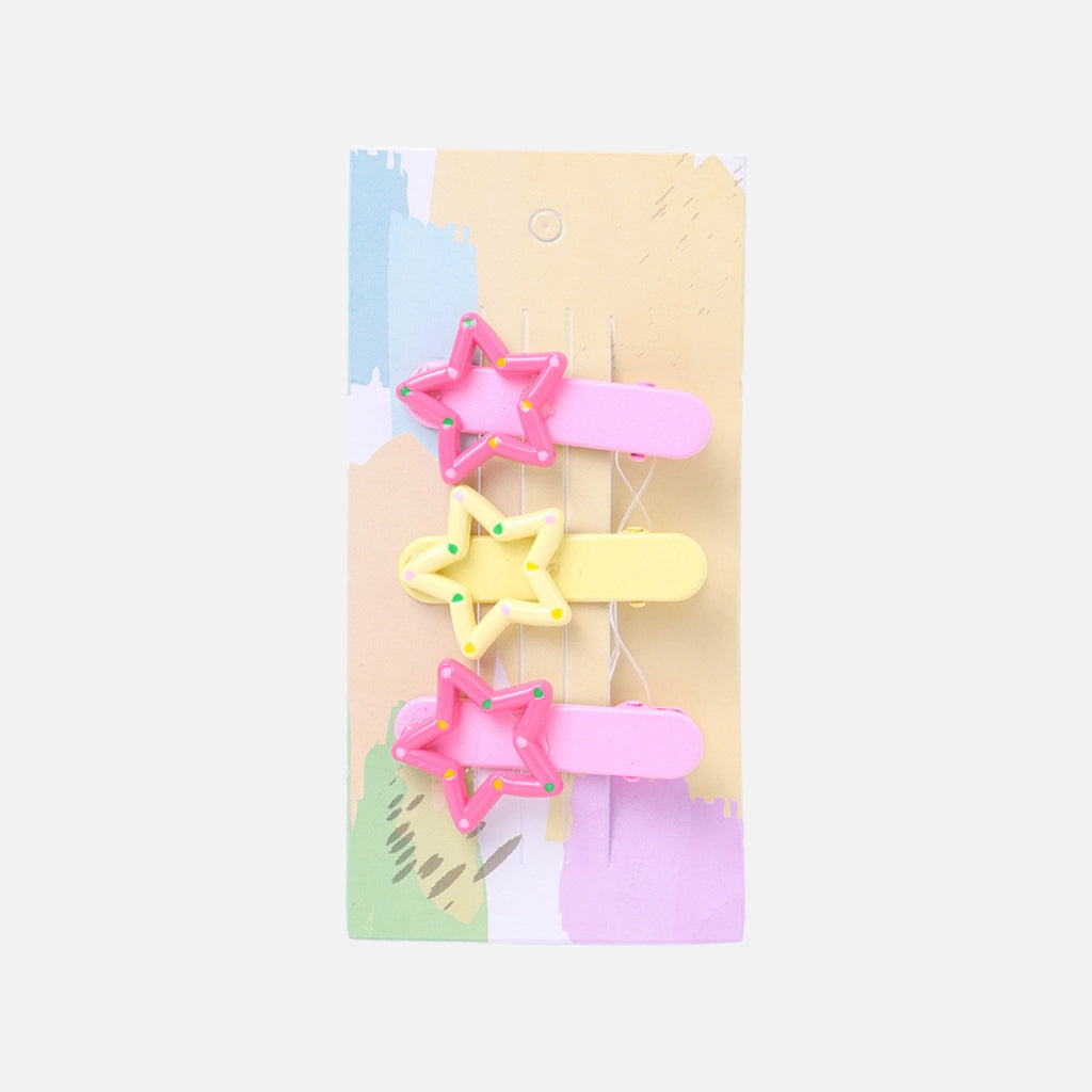 Stroberi Star Dot Hair Clip