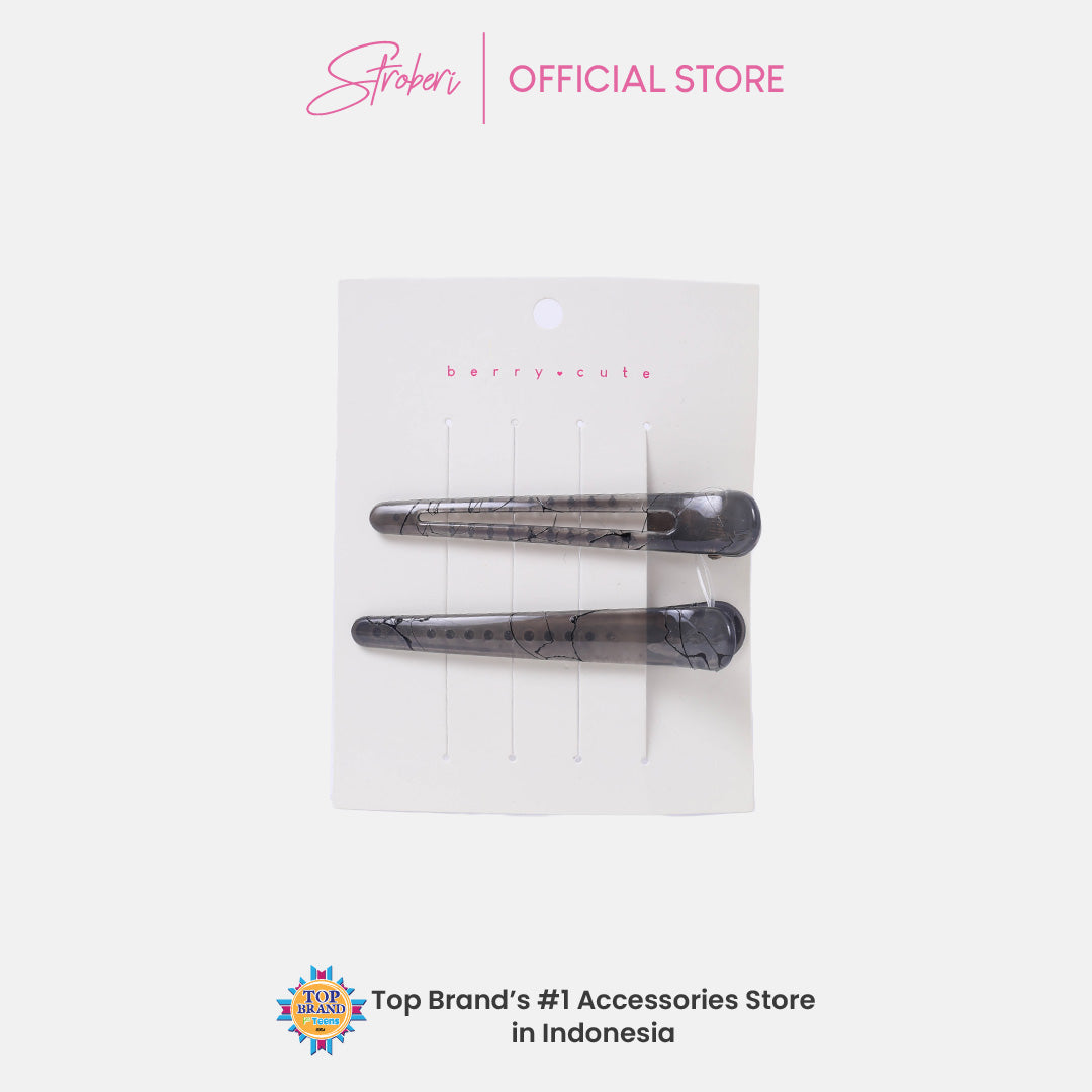 Stroberi Taper Color Hair Clip Set