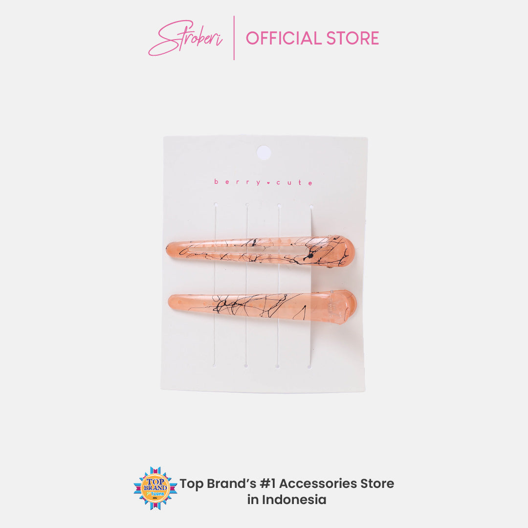 Stroberi Taper Color Hair Clip Set